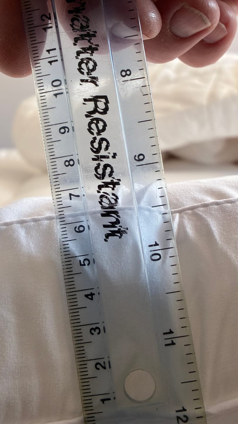 Customer photo review of CloudTopper™ Luxury Thick Mattress Topper