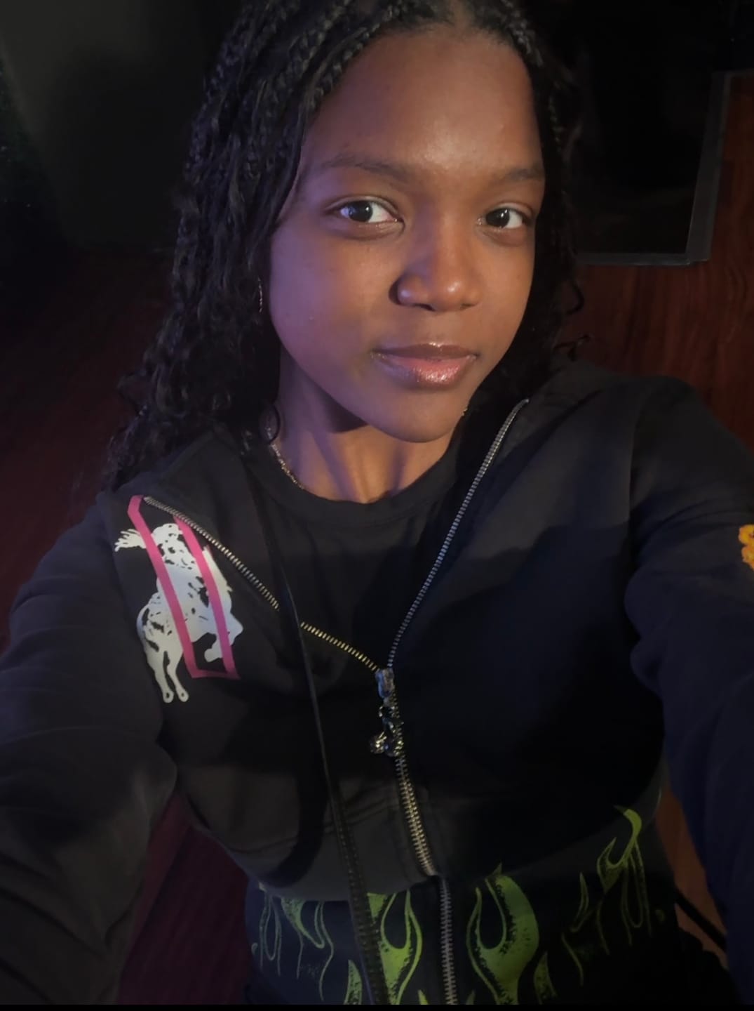 Customer photo review of 5 YEAR CORSET HOODIE