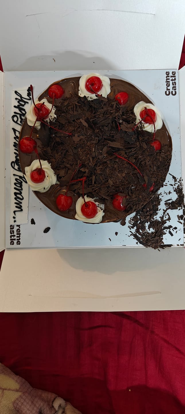 Customer photo review of German Black Forest Cake