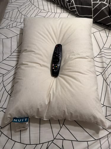 Customer photo review of Pernă Plume Puf