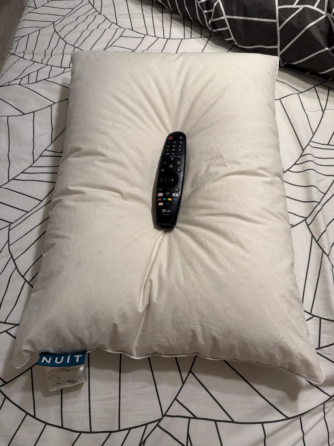Customer photo review of Pernă Plume Puf