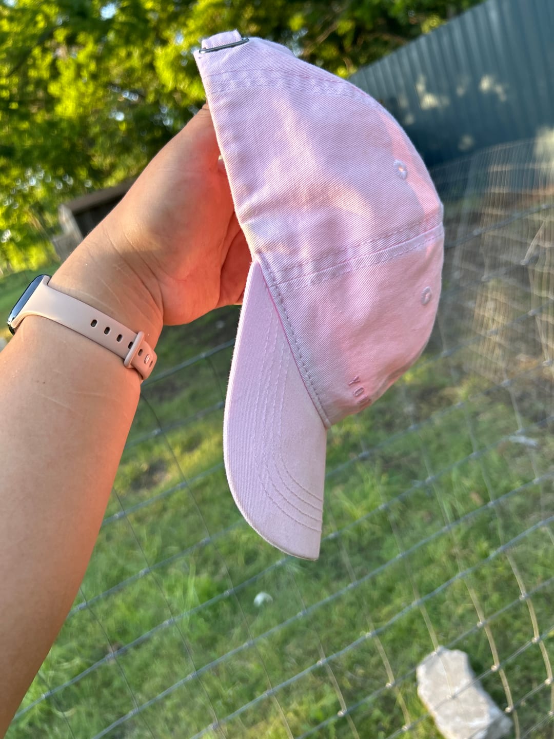 Customer photo review of W6072 - Studio Edit Washed Hat