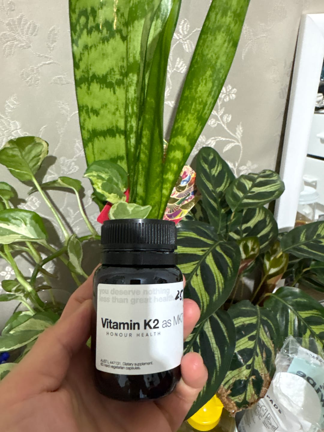 Customer photo review of Vitamin K2 as MK7 - 60 Capsules