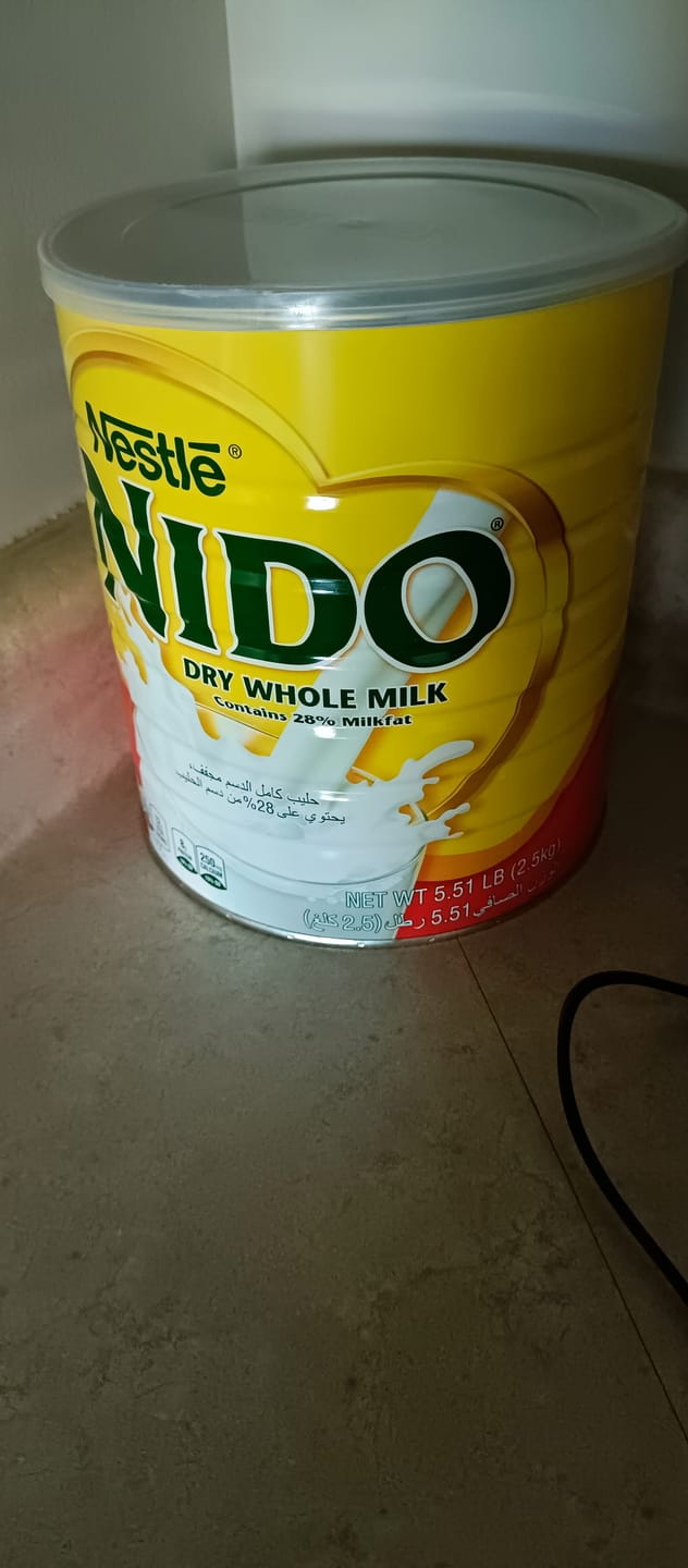 Customer photo review of Nestle Nido Instant Milk Powder 2.50kg