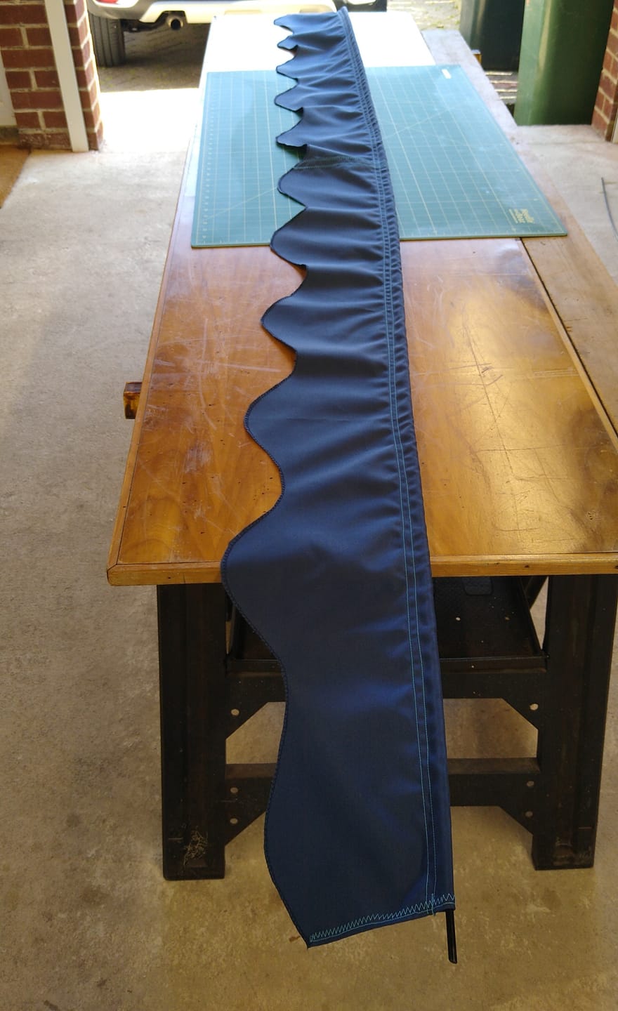 Customer photo review of Outdoor Water Resistant Canvas Fabric