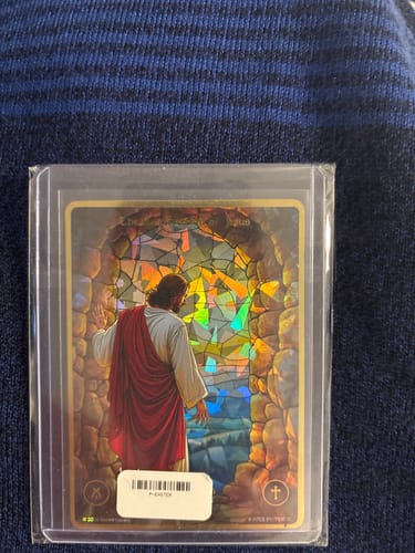Customer photo review of The Resurrection of Jesus – Stained Glass Promo (P107)