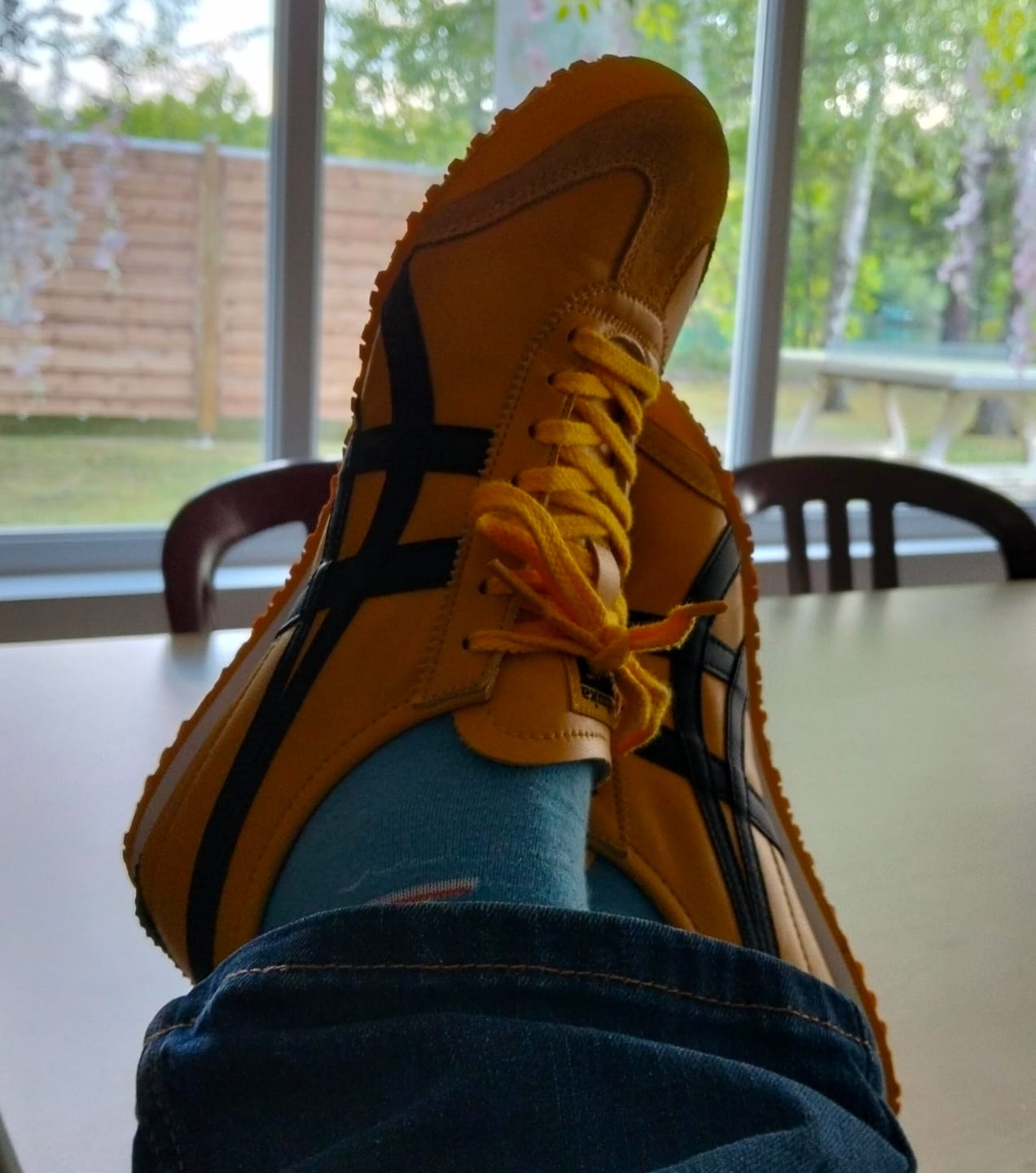 Customer photo review of Onitsuka Tiger Mexico66 yellow