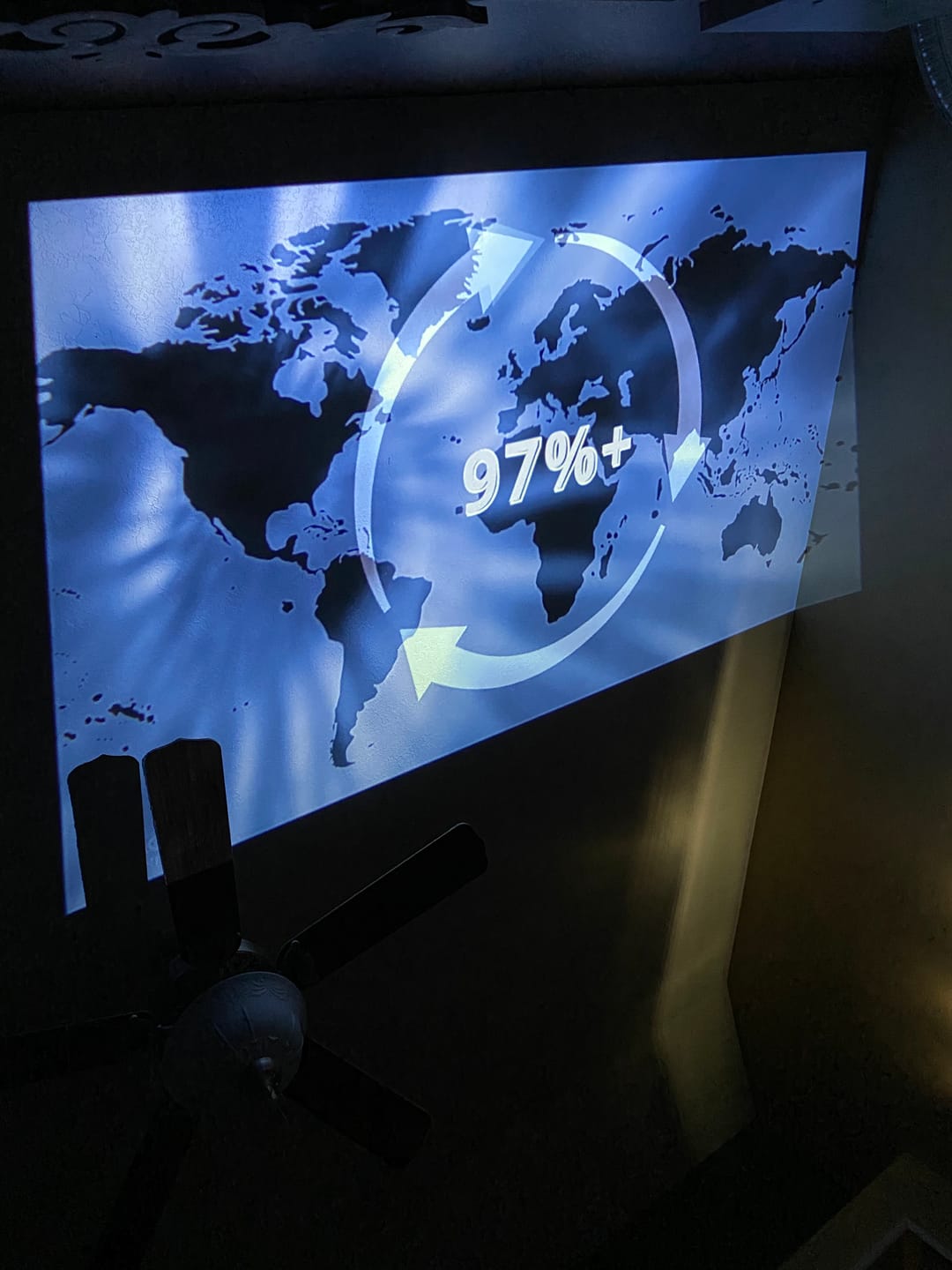 Customer photo review of Ozmotic Learning Projector
