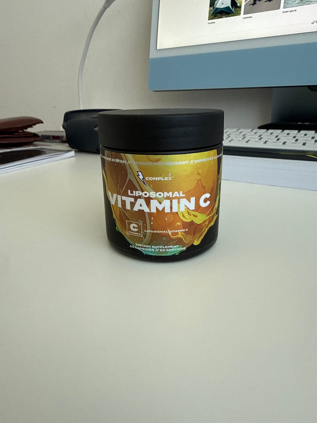 Customer photo review of Liposomal Vitamin C