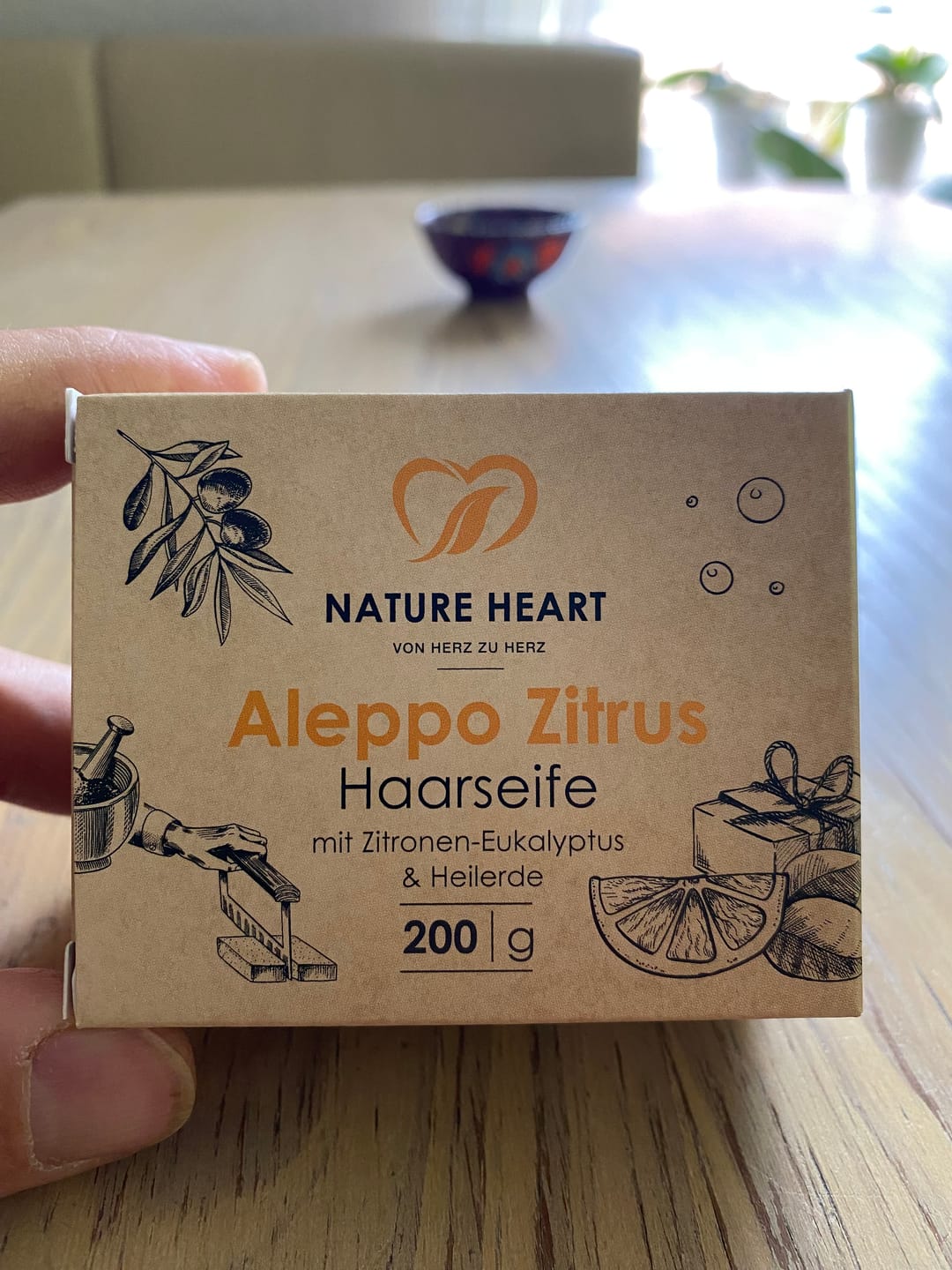 Customer photo review of Aleppo Seife - Zitrus Haarseife