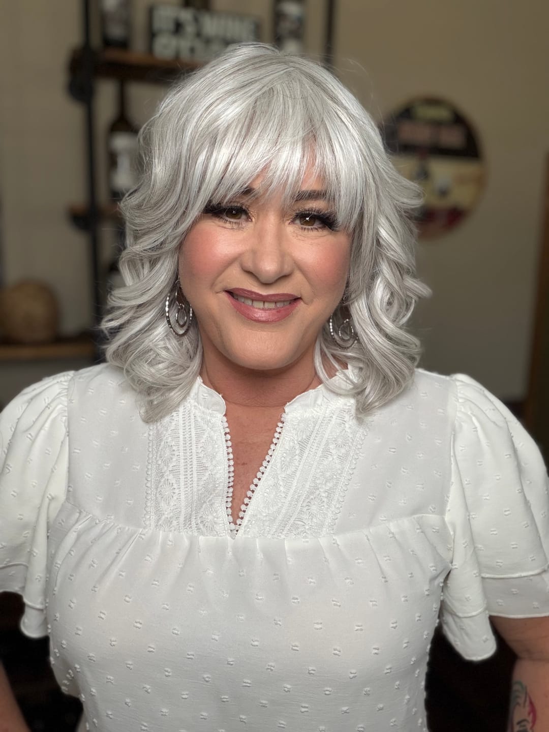 Customer photo review of CUPIDS BOW - Burnished Snow
