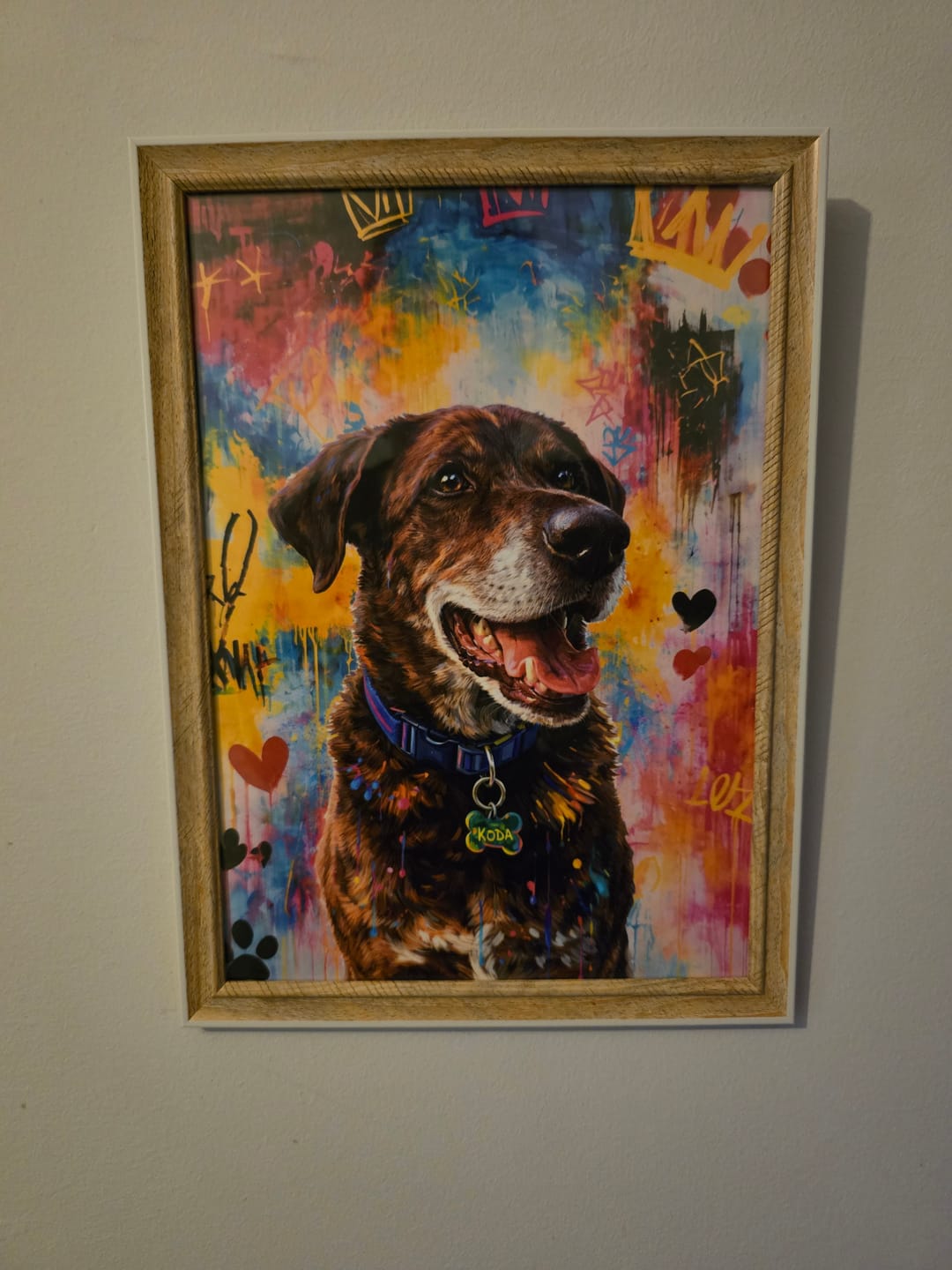 Customer photo review of Grafiti - Póster personalizado