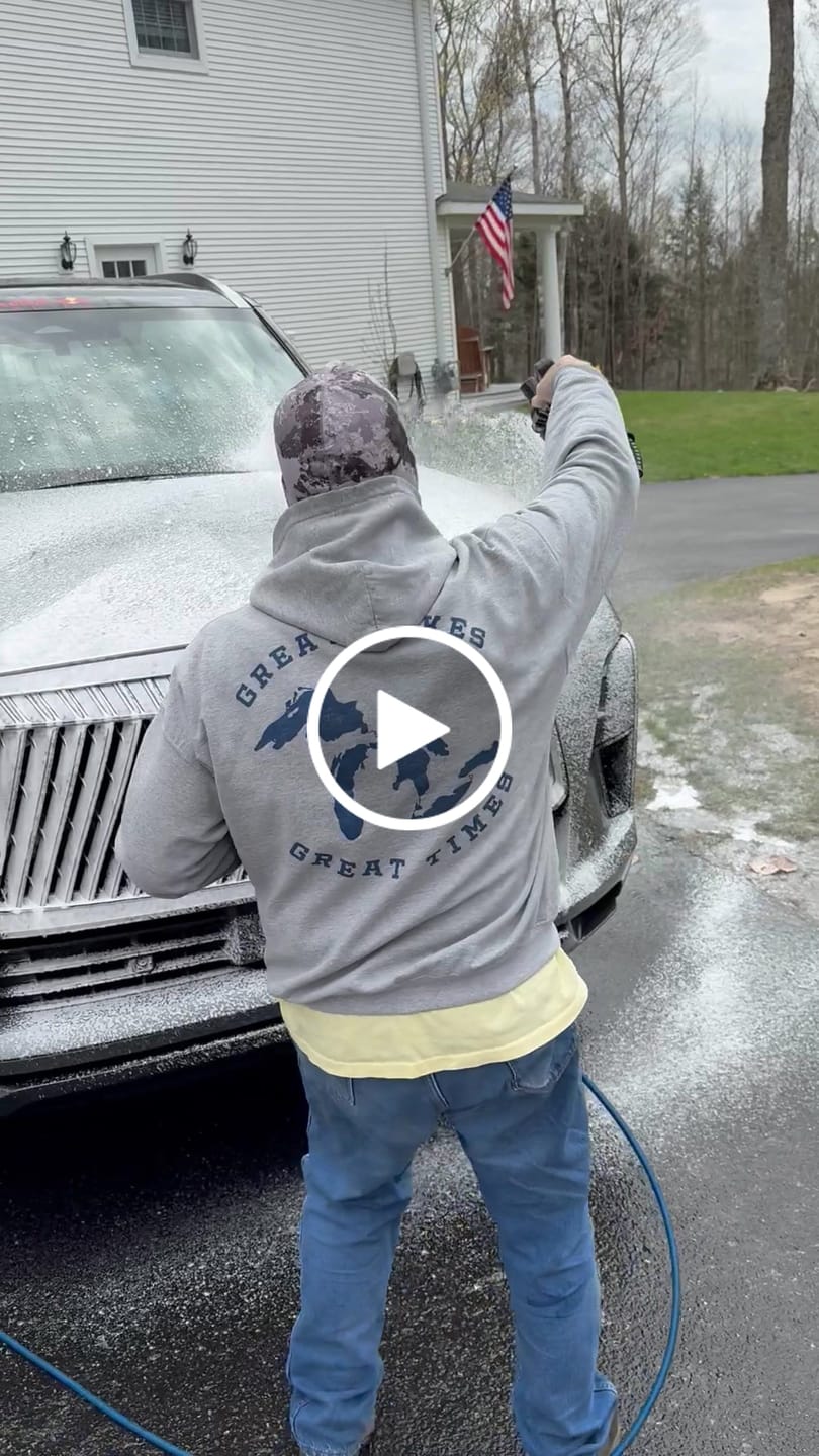 Customer video review of The Foam Thrower w/ Free Soap - Foam Cannon