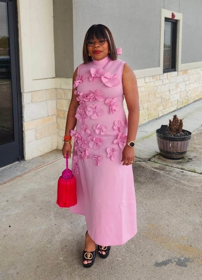 Customer photo review of Divine Beauty Dress