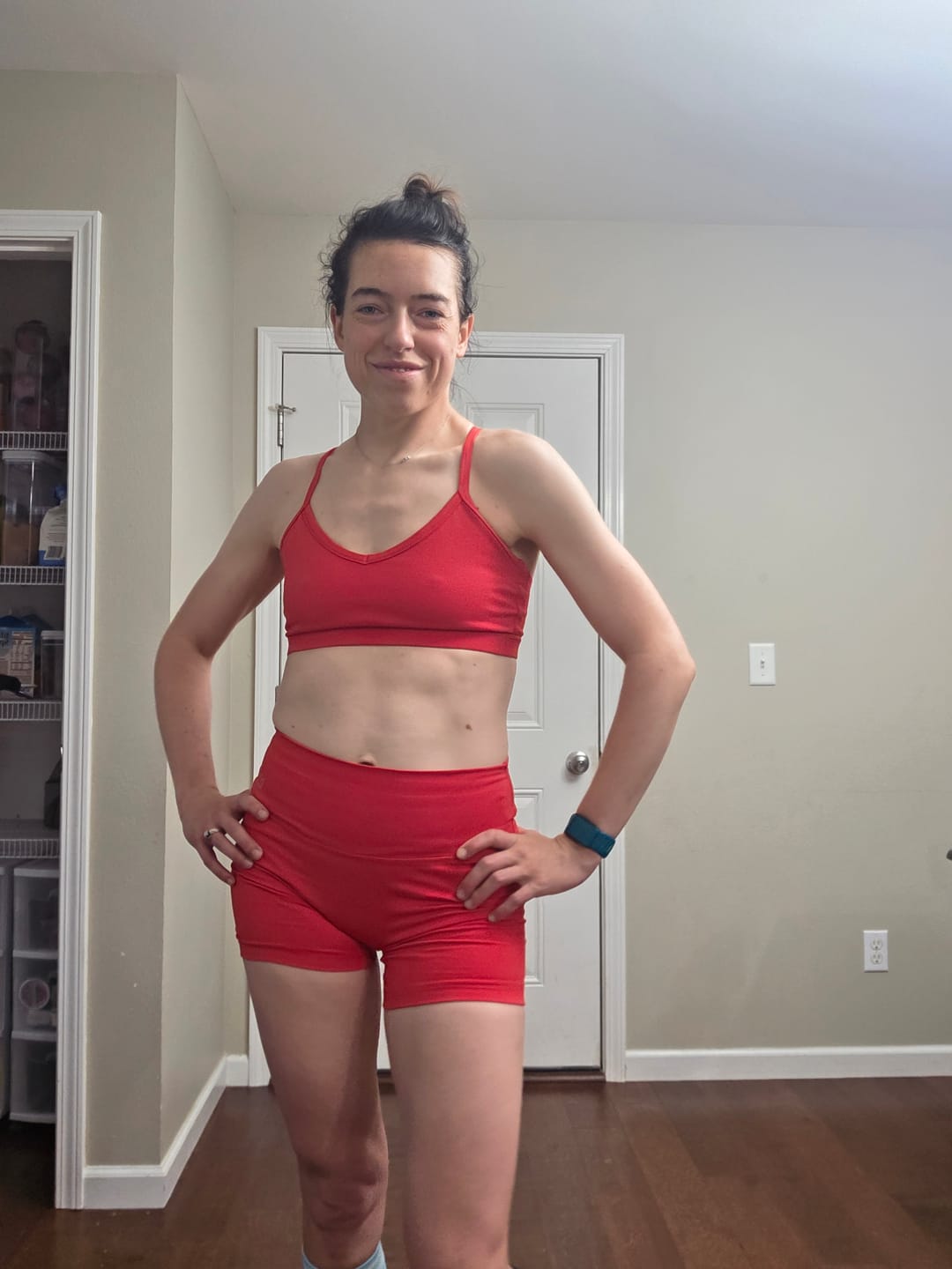 Customer photo review of BOLD Strappy Sports Bra