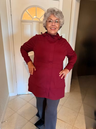 Customer photo review of Madison Long Jacket