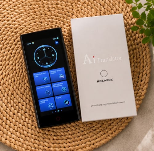 Customer photo review of Traducteur vocal Instantané HOLAVOX