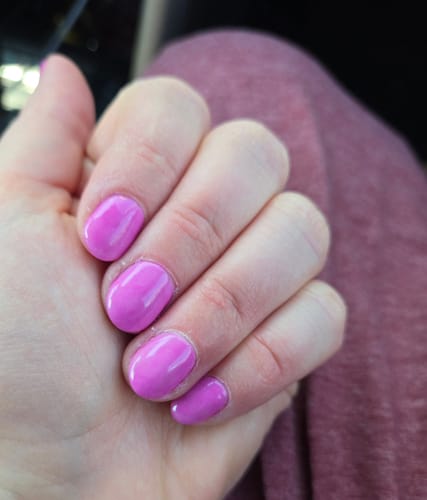 Customer photo review of D1628 Engaged Energy Dip Powder