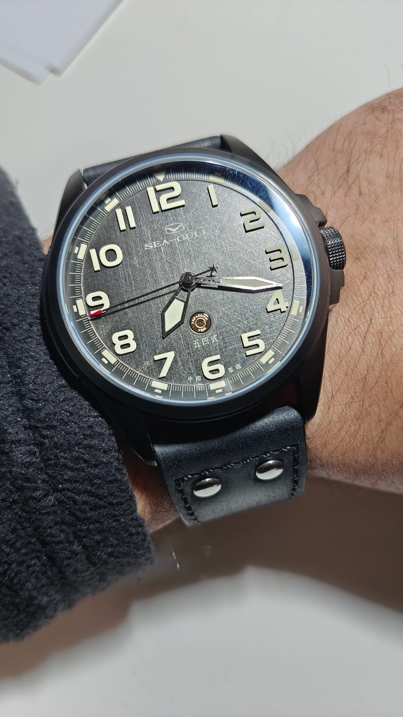 Customer photo review of Vintage | Military Watch | Luminous | 100m Waterproof | Pilot | 43mm