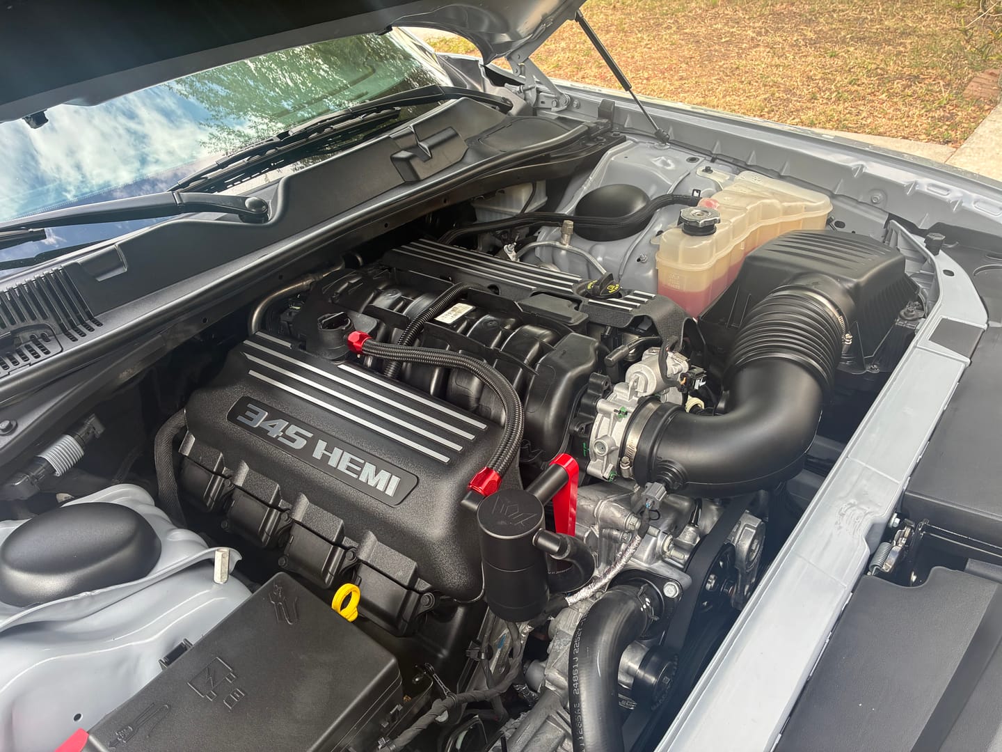 Customer photo review of "345 HEMI" Half Cover Inlay