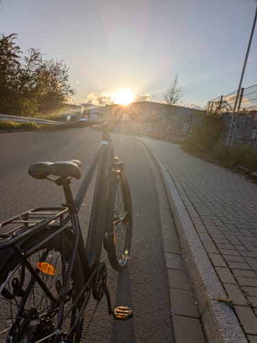 Customer photo review of Electric Trekking Bike T1