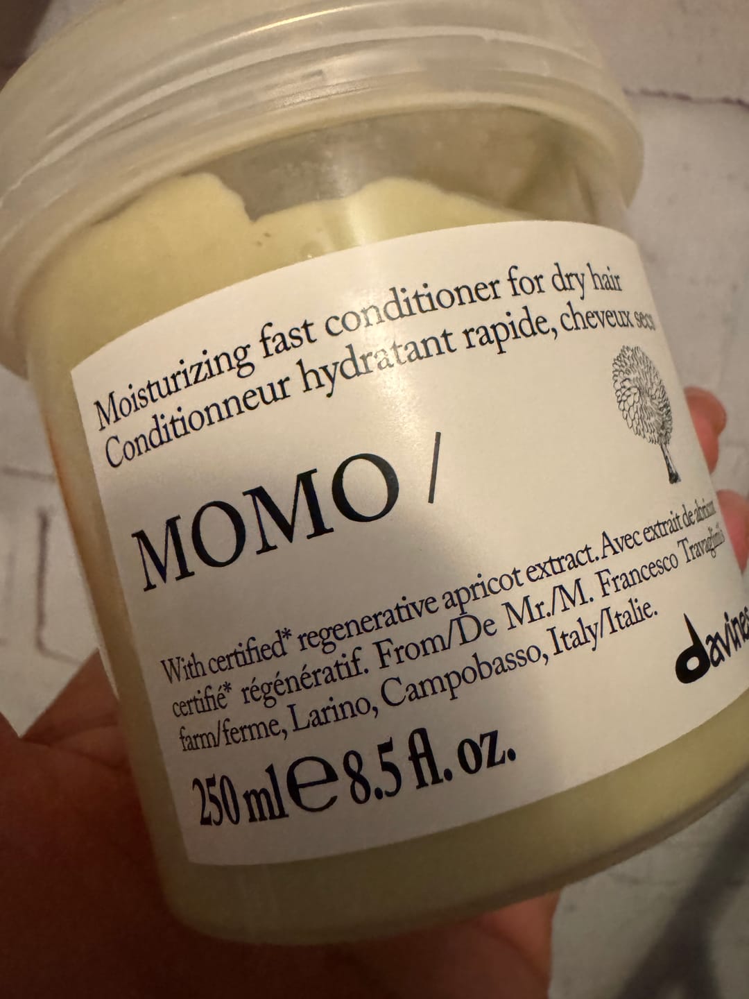 Customer photo review of MOMO Conditioner