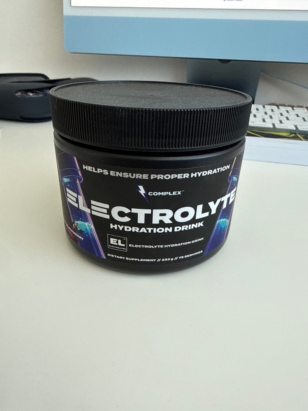 Customer photo review of Electrolyte Hydration Drink