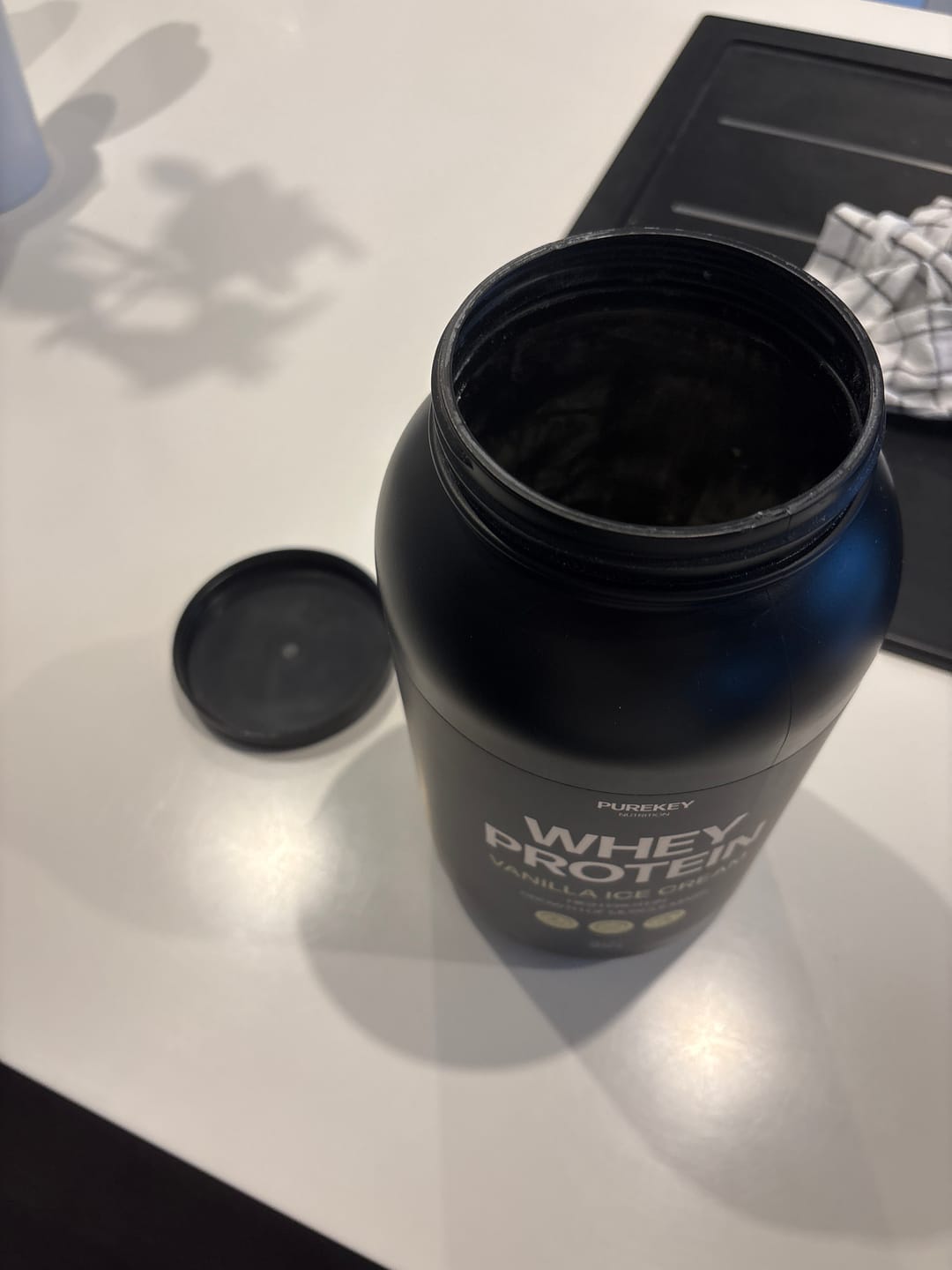 Customer photo review of Whey Protein