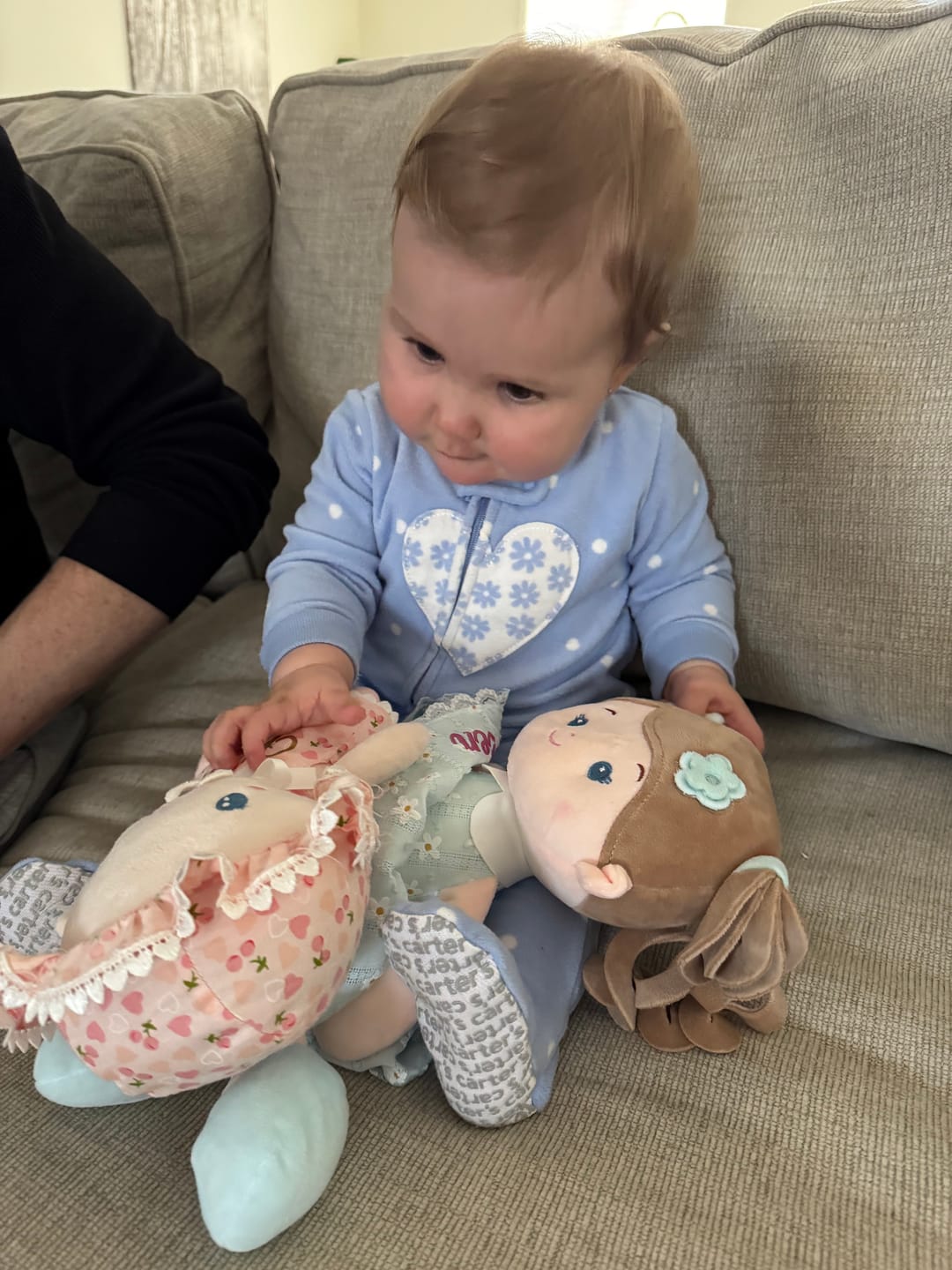 Customer photo review of Personalized Melia Girl - Blue