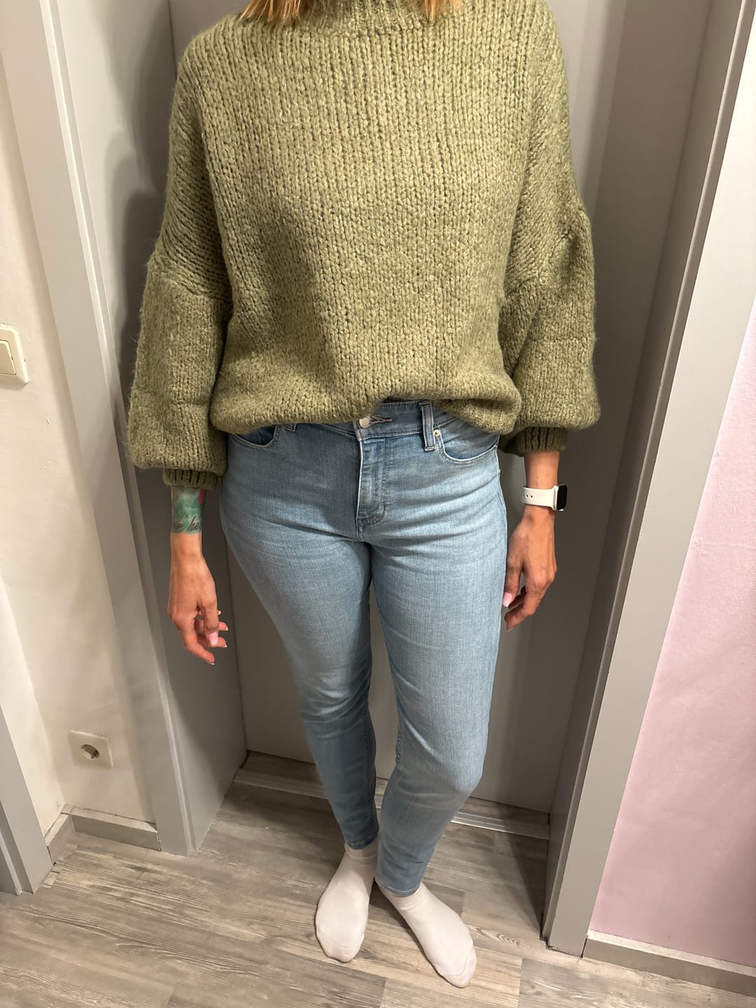 Customer photo review of Essential Oversize Knit