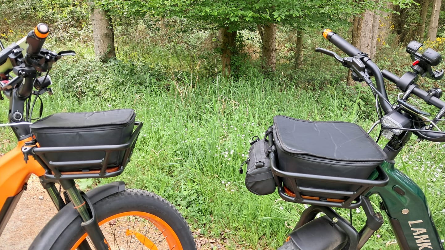 Customer photo review of Front Basket For Lankeleisi MG600 Plus/Wombat-1/MG600 Lite