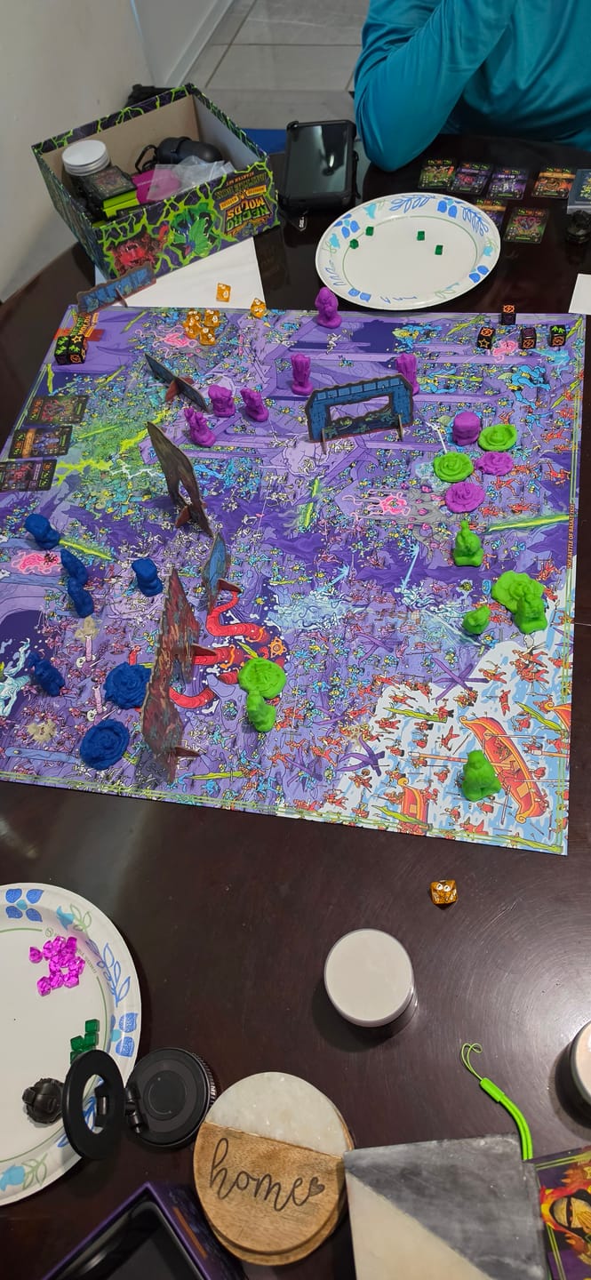 Customer photo review of Necromolds Big Battle Map Set