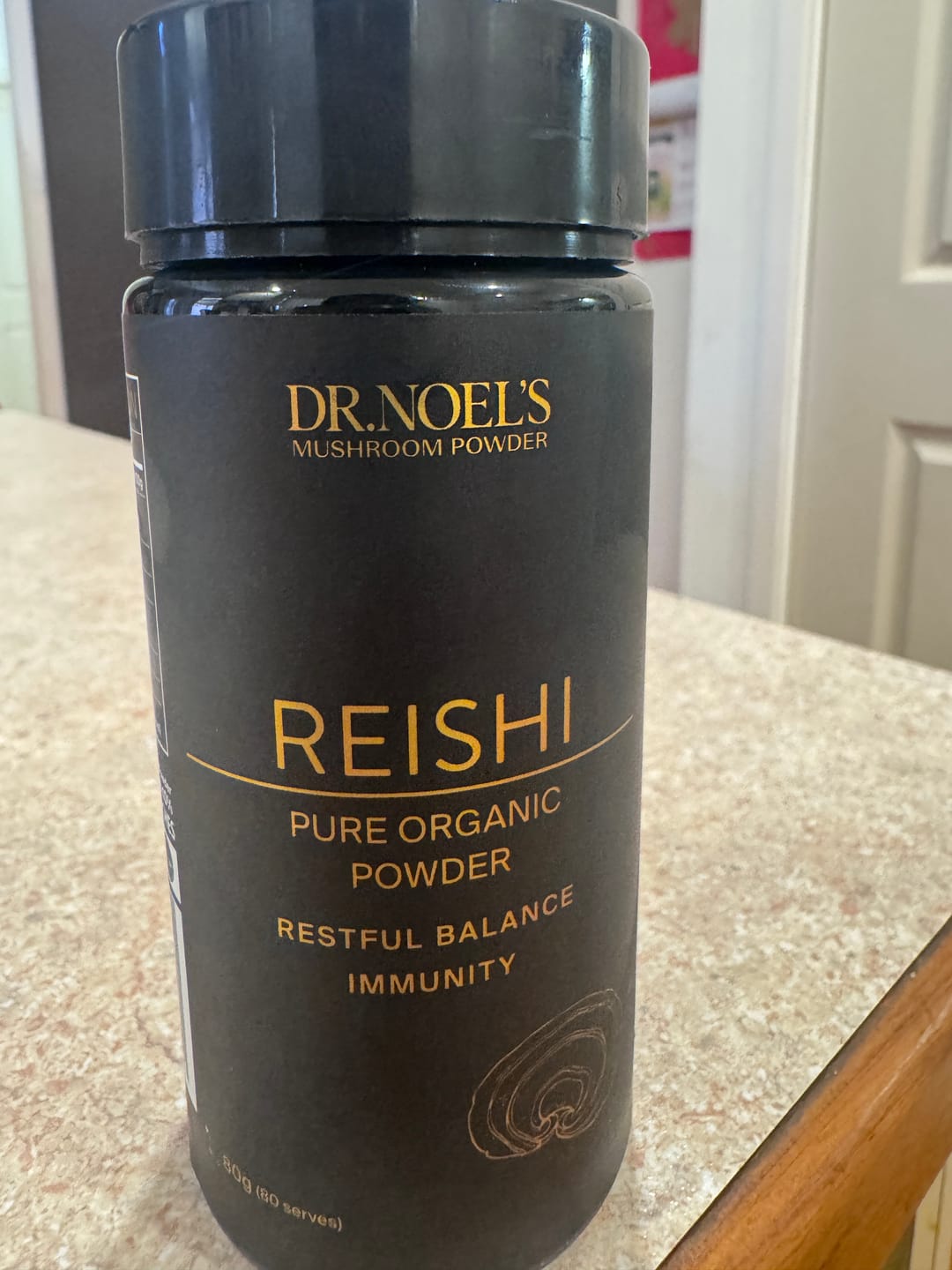 Customer photo review of Organic Reishi Mushroom Extract Powder