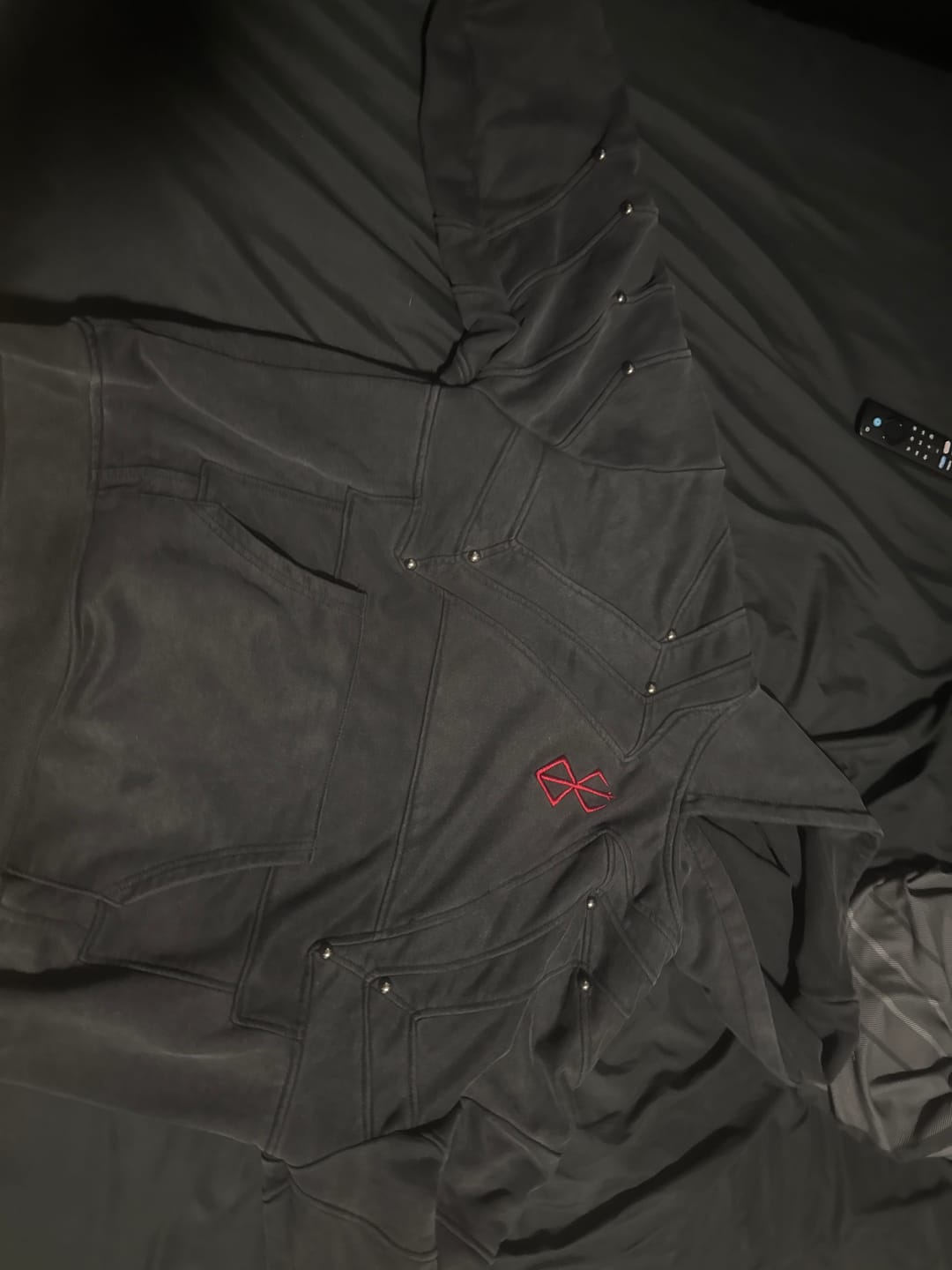 Customer photo review of Tormented Armor Hoodie