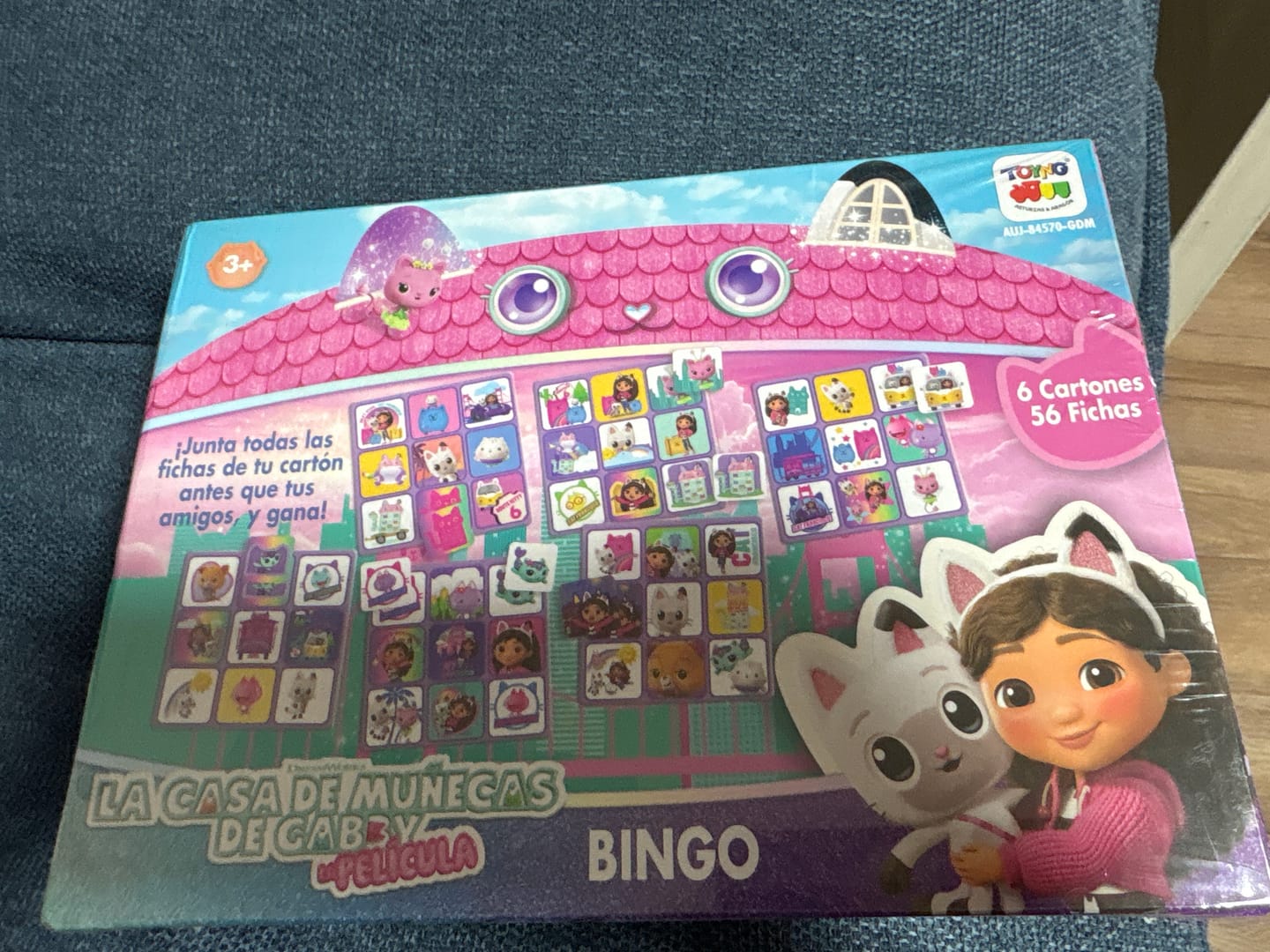 Customer photo review of Juego de Mesa Bingo - Gabby’S Doll House