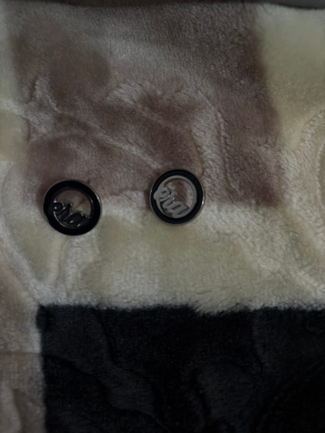 Customer photo review of Silver Diva Studs