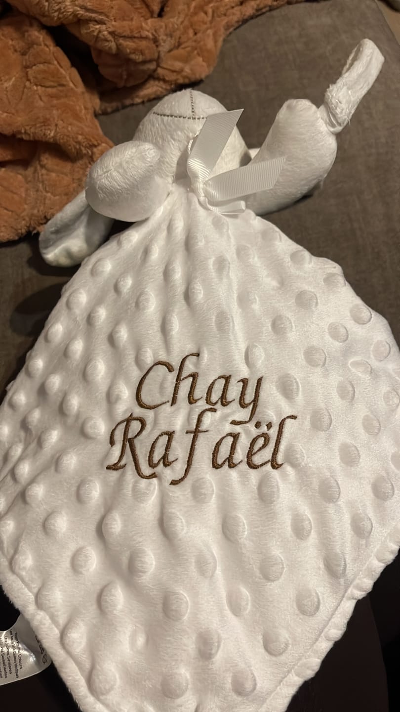 Customer photo review of Le doudou qui rassure