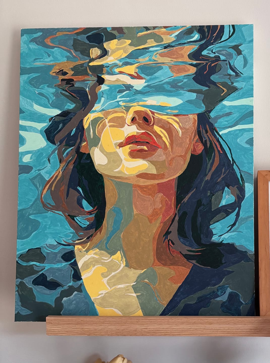 Customer photo review of Under | Paint by Number