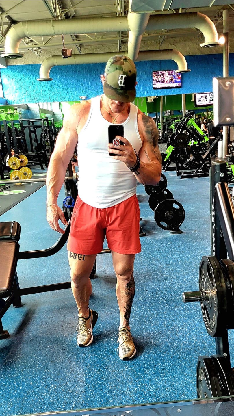 Customer photo review of Premium Ultra-Soft Cotton Fitted Tank 3 Pack