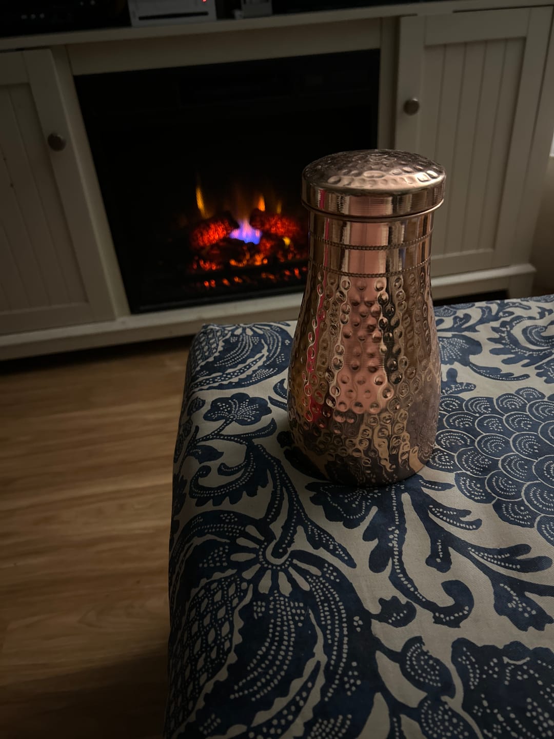 Customer photo review of Himalayan Ayurvedic Bedside Carafe
