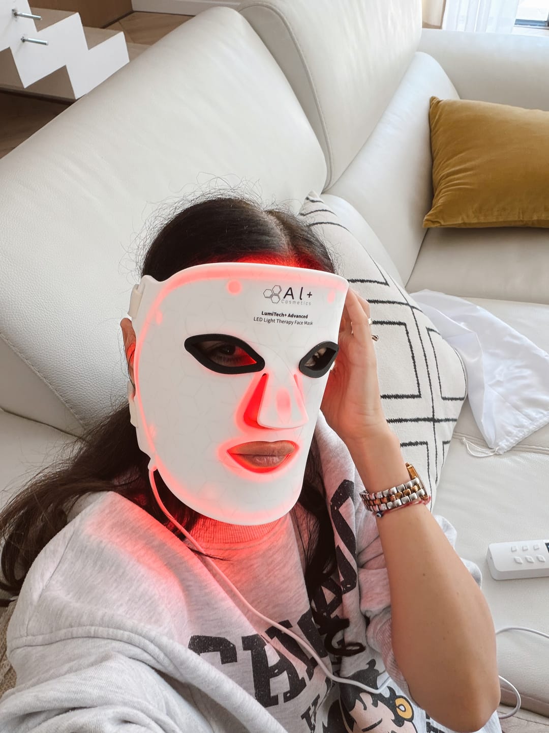 Customer photo review of ReGen+ | Reusable Eye Patches