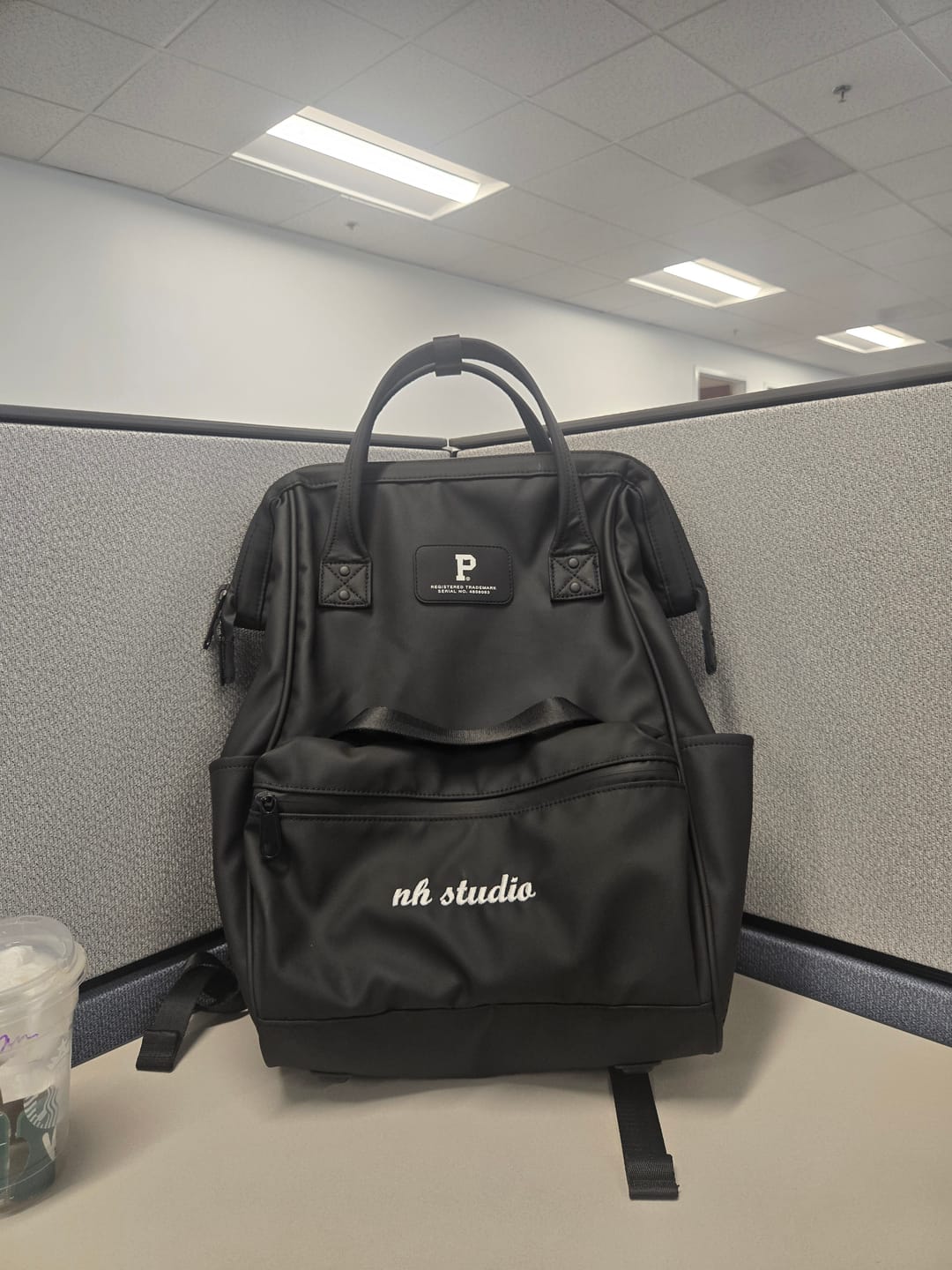 Customer photo review of Personalized Cascade Backpack - Standard