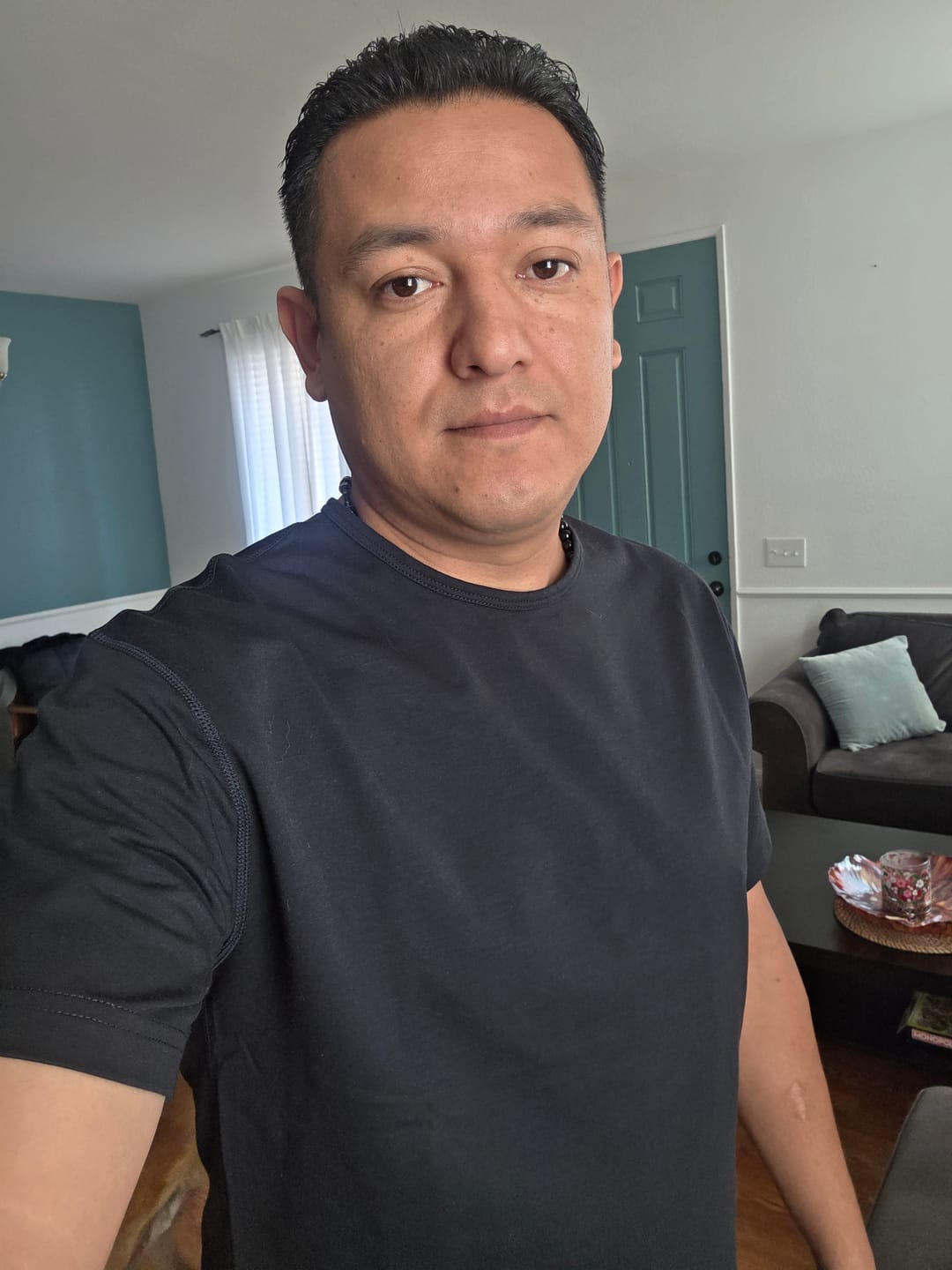 Customer photo review of Signature Line - Drop Cut Shirts
