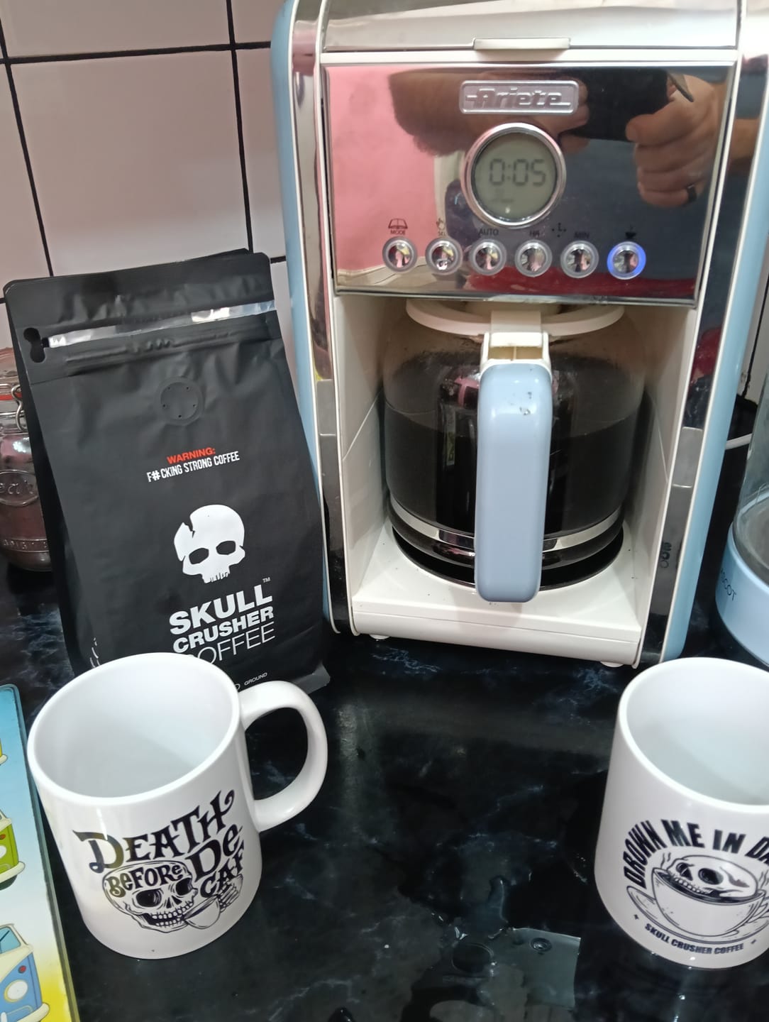 Customer photo review of High Caffeine Coffee