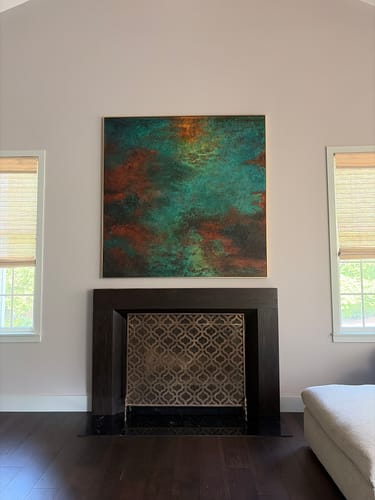 Customer review photo for Colorful Painting #CA346
