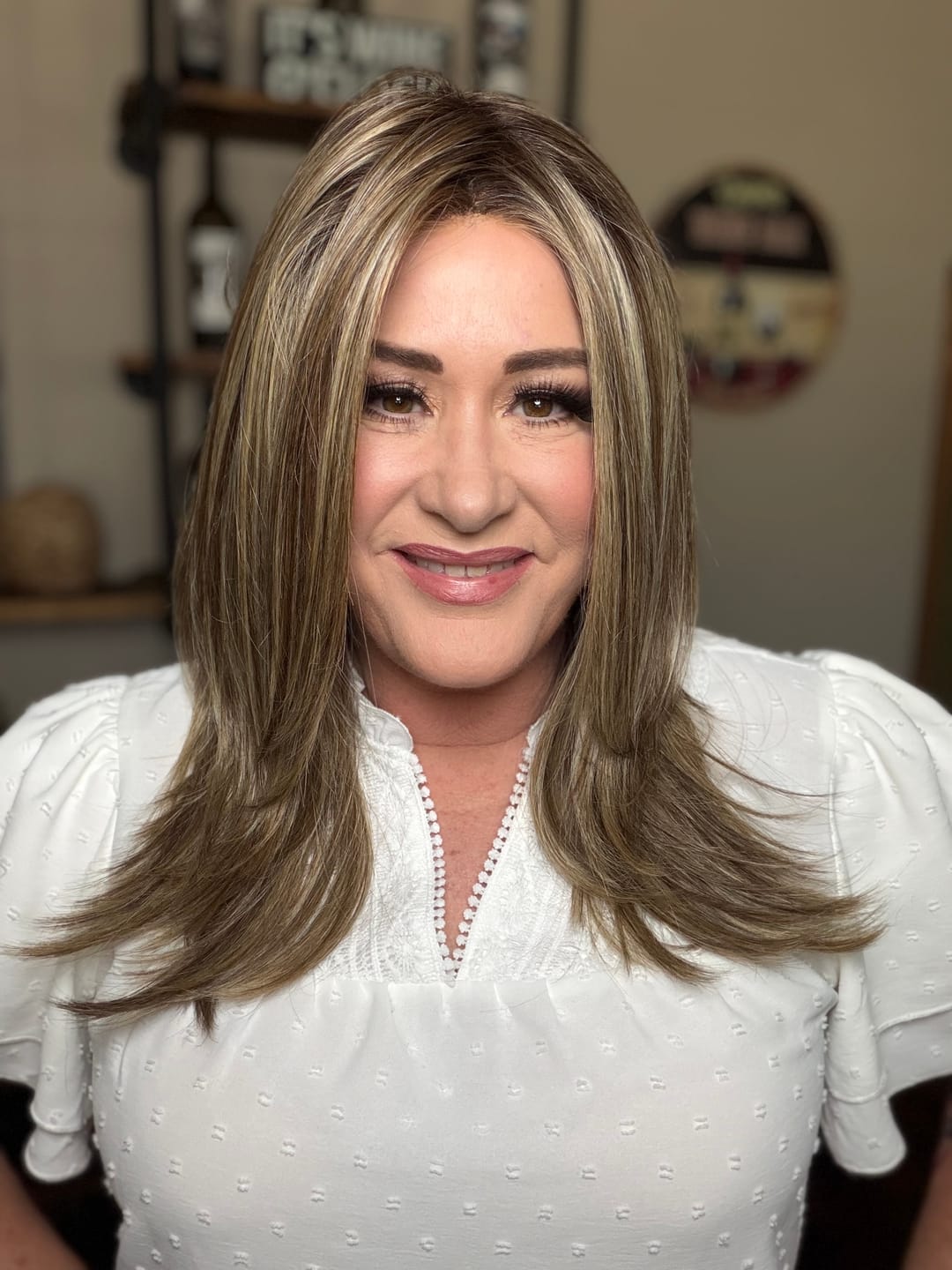 Customer photo review of GRAND ENTRANCE - Mocha Latte