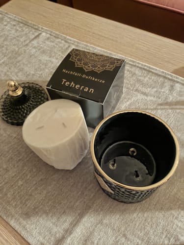 Kundenbewertung mit Foto zu Duftkerze - Teheran