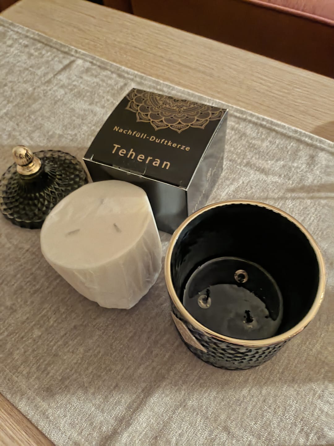 Customer photo review of Duftkerze - Teheran