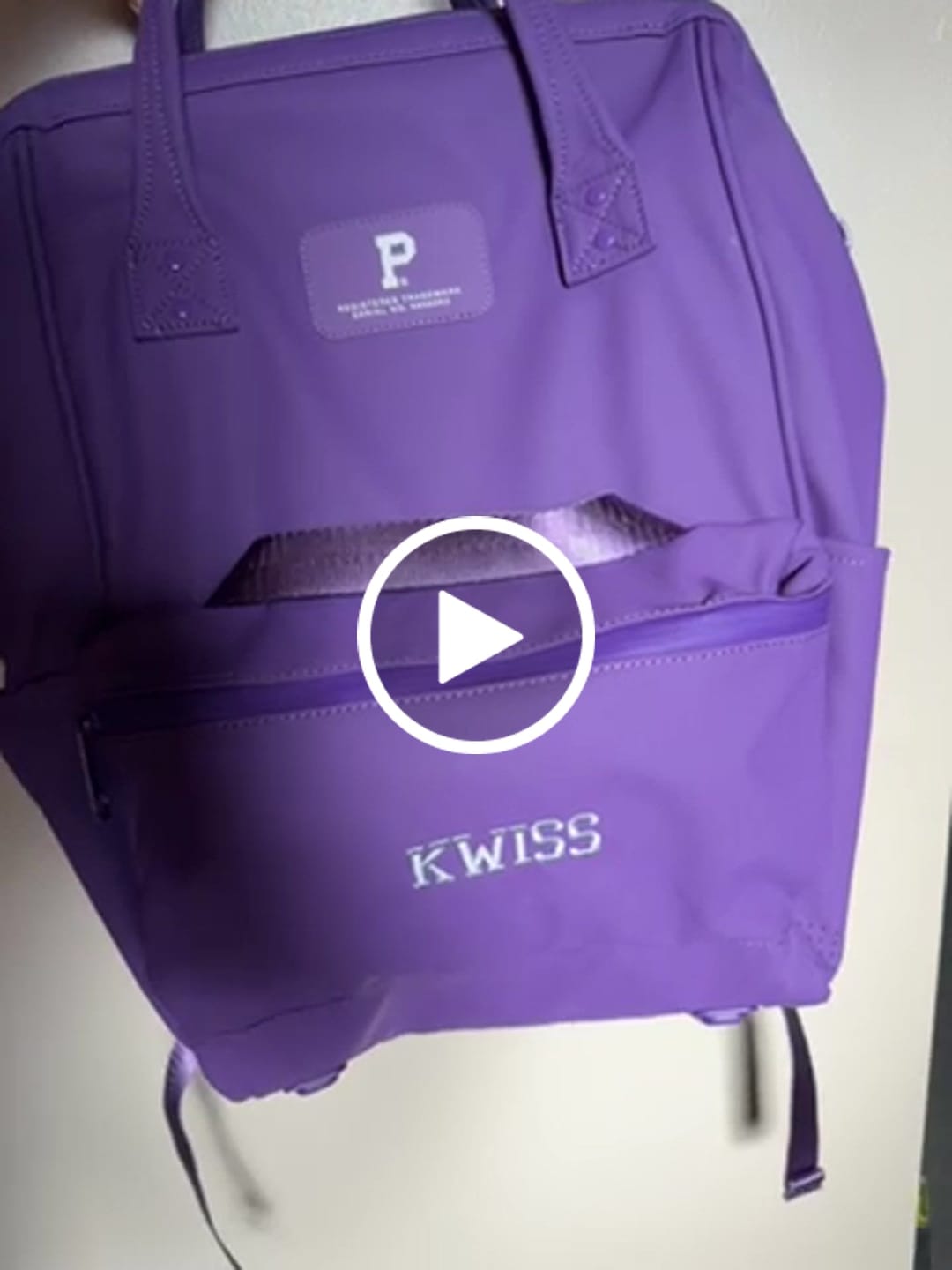 Customer video review of Personalized Cascade Backpack - Standard