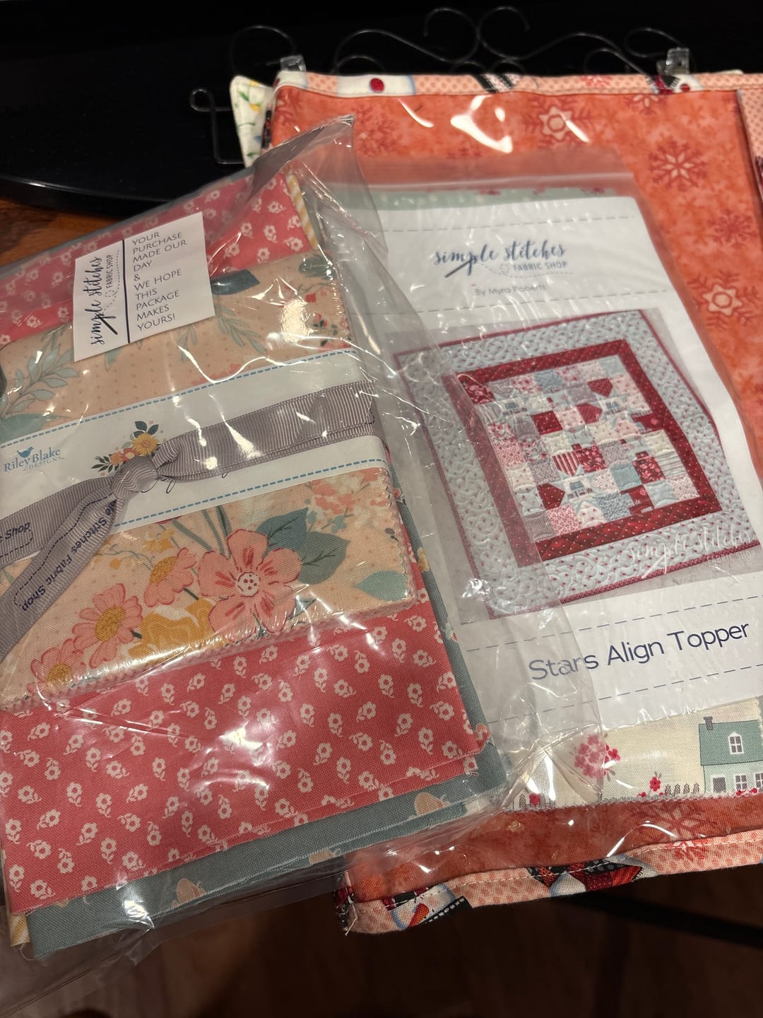 Customer photo review of Stars Align Topper Kit - Blue Backing